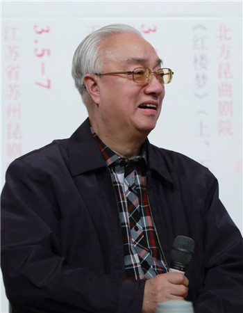 上海昆剧团著名昆剧表演艺术家蔡正仁讲述《长生殿》的亮点 牛小北/摄